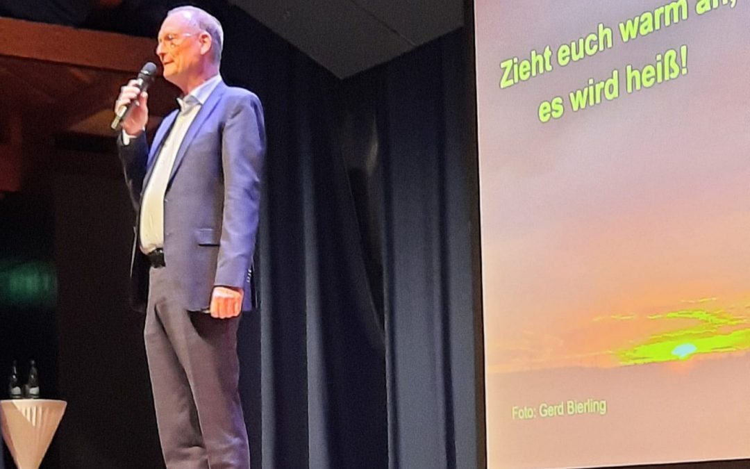 „Zieht Euch warm an – es wird heiß“ –  Vortrag von Sven Plöger am 18. Dezember in Müllheim